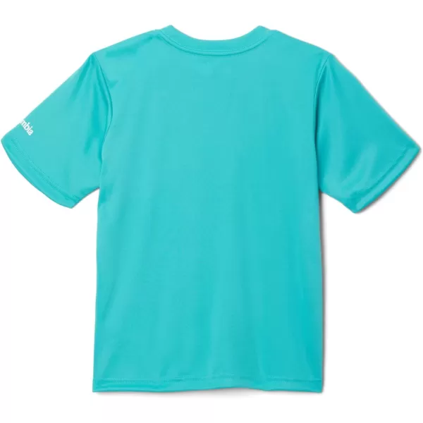 imageColumbia Boys Grizzly Ridge Short Sleeve Graphic ShirtBright AquaPositive Outlook Graphic