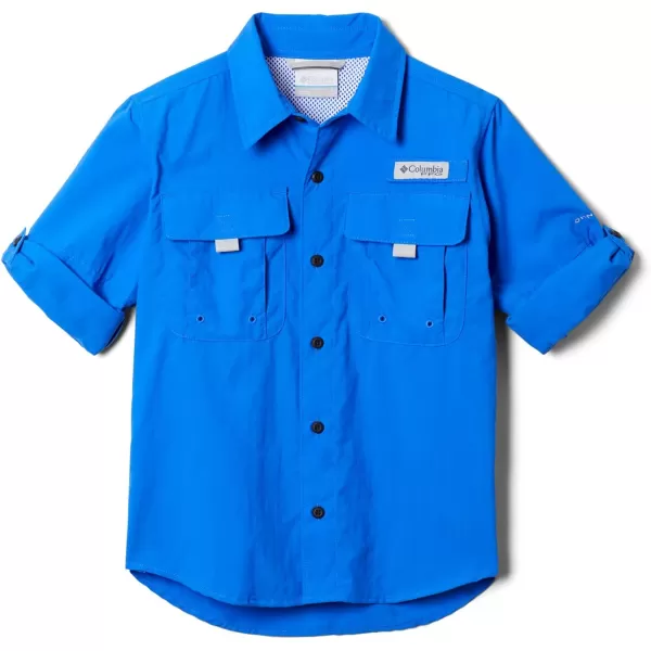 imageColumbia Boys PFG Bahama Long Sleeve ShirtBlue Macaw
