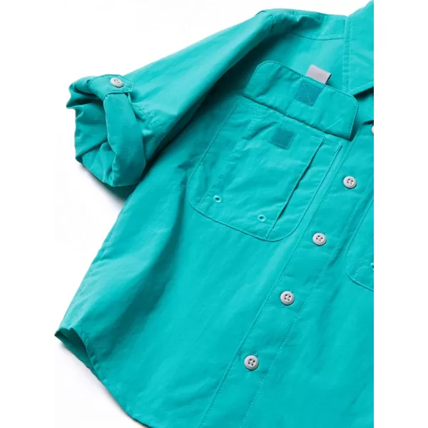 imageColumbia Boys PFG Bahama Long Sleeve ShirtBright Aqua