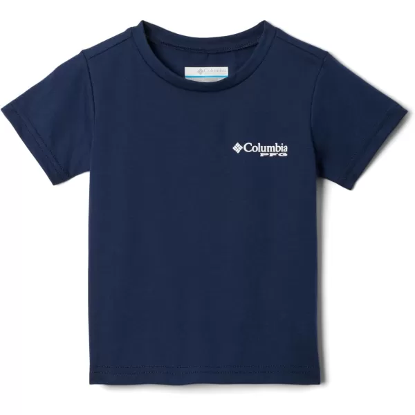 imageColumbia Boys PFG Short Sleeve Graphic TeeCollegiate NavyPfg Triangle Graphic