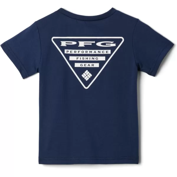 imageColumbia Boys PFG Short Sleeve Graphic TeeCollegiate NavyPfg Triangle Graphic