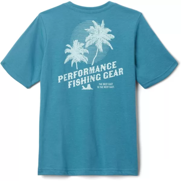 imageColumbia Boys PFG Short Sleeve Seasonal Graphic TeeCanyon BlueEasy Breezy Graphic