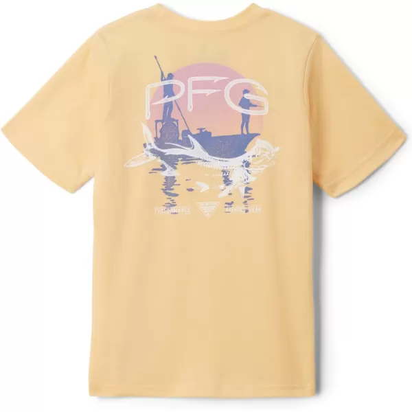 imageColumbia Boys PFG Short Sleeve Seasonal Graphic TeeCocoa ButterTarpon Rise Graphic