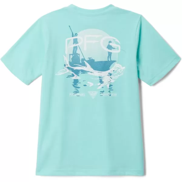 imageColumbia Boys PFG Short Sleeve Seasonal Graphic TeeGulf StreamTarpon Rise Graphic