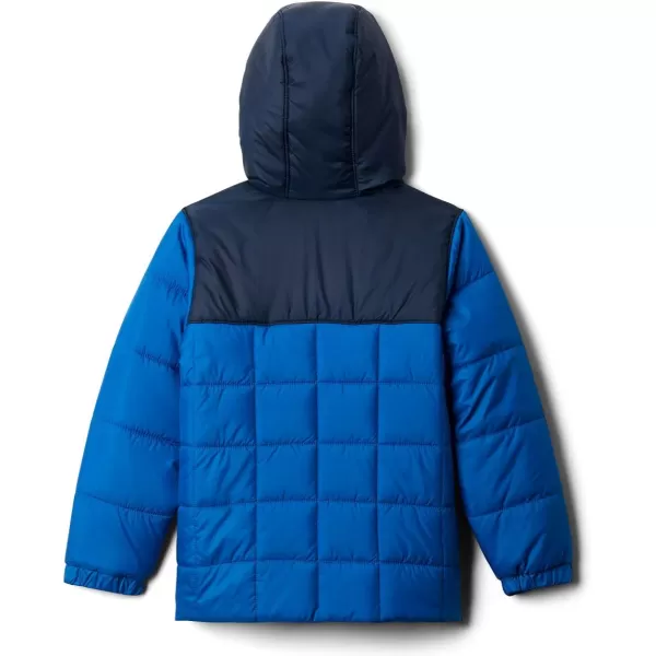 imageColumbia Boys Puffect II Puffer Full Zip Water Resistant InsulatedBright IndigoCollegiate Navy