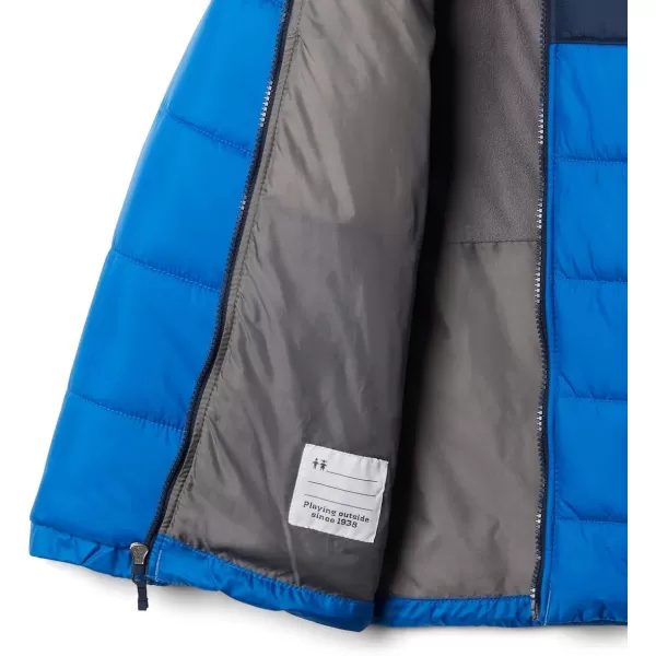 imageColumbia Boys Puffect II Puffer Full Zip Water Resistant InsulatedBright IndigoCollegiate Navy