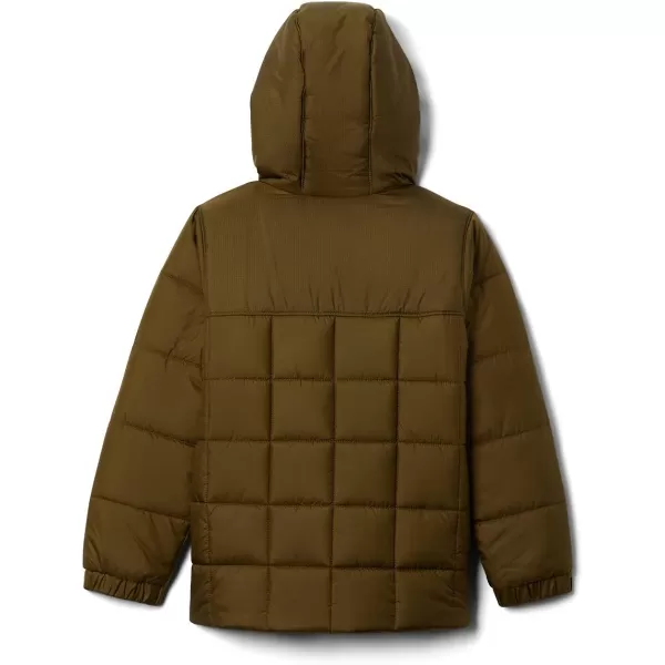 imageColumbia Boys Puffect II Puffer Full Zip Water Resistant InsulatedNew Olive