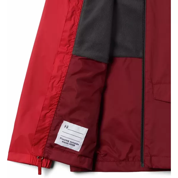 imageColumbia Boys RainZilla JacketRed Jasper Mountain Red