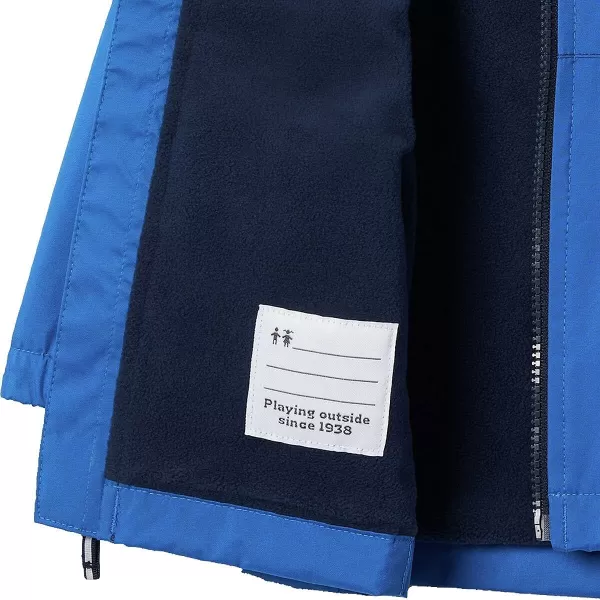 imageColumbia Boys Rainy Trails Fleece Lined JacketBright IndigoColl Navy Slub