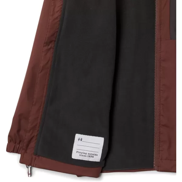 imageColumbia Boys Rainy Trails Fleece Lined JacketLight RaisinBlack Slub