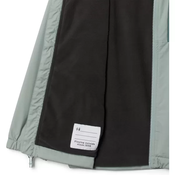 imageColumbia Boys Rainy Trails Fleece Lined JacketNiagaraMetal Slub