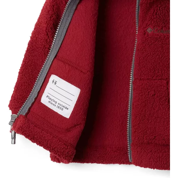 imageColumbia Boys Rugged Ridge Ii Sherpa Full ZipRed Jasper