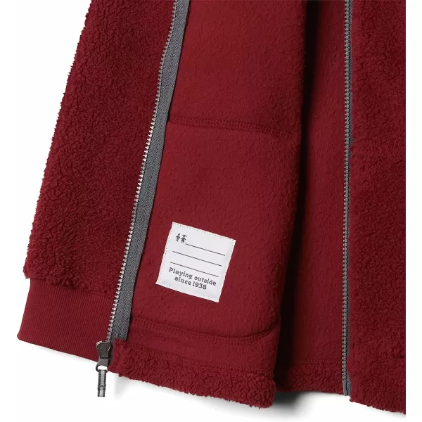 imageColumbia Boys Rugged Ridge Ii Sherpa Full ZipRed Jasper