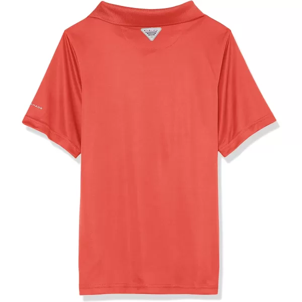 imageColumbia Boys Slack Tide PoloSunset Red