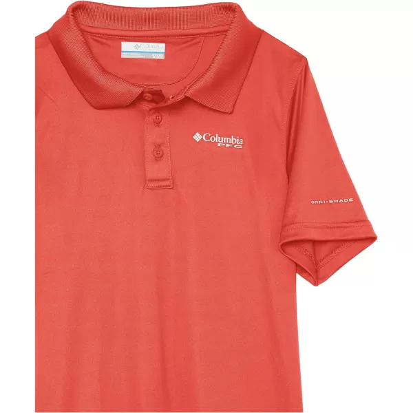 imageColumbia Boys Slack Tide PoloSunset Red