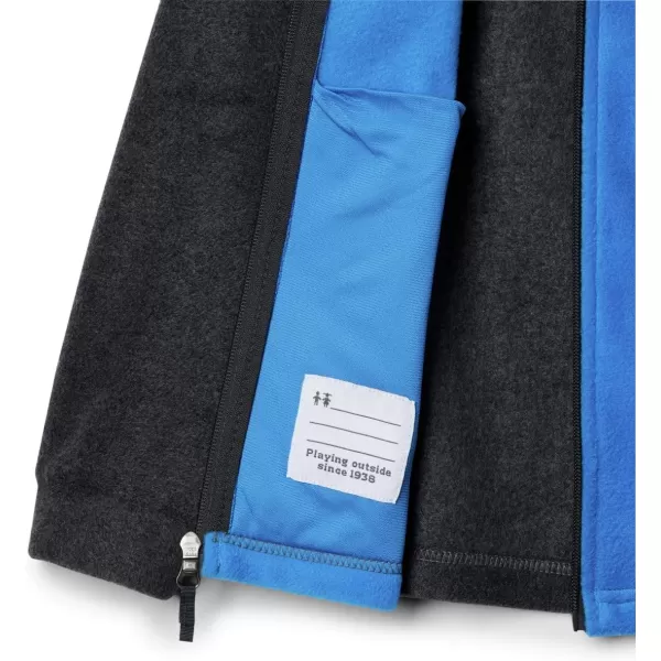 imageColumbia Boys Steens Mountain Ii FleeceAzure BlueCharcoal Heather