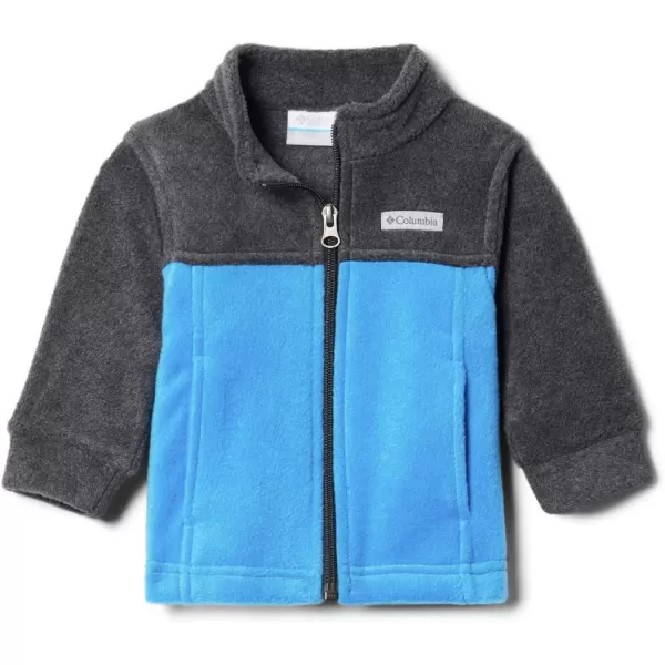 imageColumbia Boys Steens Mountain Ii FleeceAzure BlueCharcoal Heather