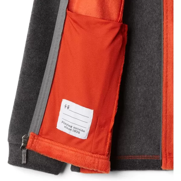 imageColumbia Boys Steens Mountain Ii FleeceBonfire Charcoal Heather