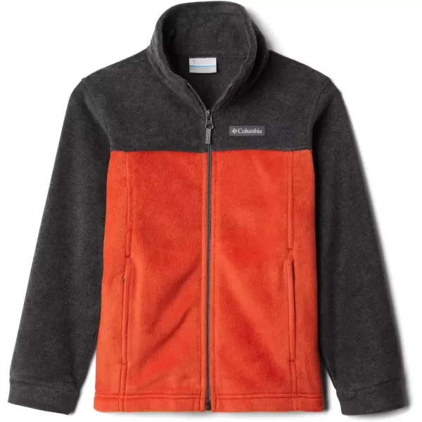 imageColumbia Boys Steens Mountain Ii FleeceBonfire Charcoal Heather