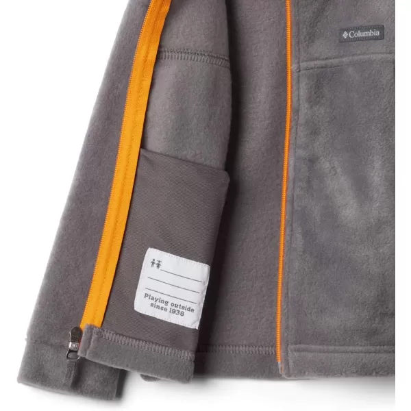 imageColumbia Boys Steens Mountain Ii FleeceCity GreyFlame Orange