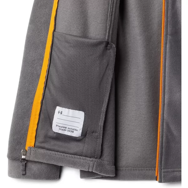 imageColumbia Boys Steens Mountain Ii FleeceCity GreyFlame Orange
