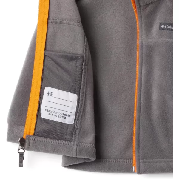 imageColumbia Boys Steens Mountain Ii FleeceCity GreyFlame Orange