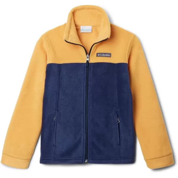 imageColumbia Boys Steens Mountain Ii FleeceRaw HoneyCollegiate Navy