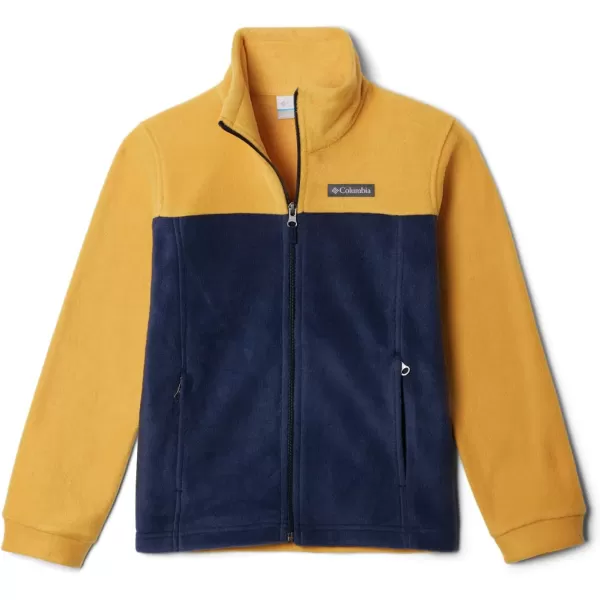imageColumbia Boys Steens Mountain Ii FleeceRaw HoneyCollegiate Navy