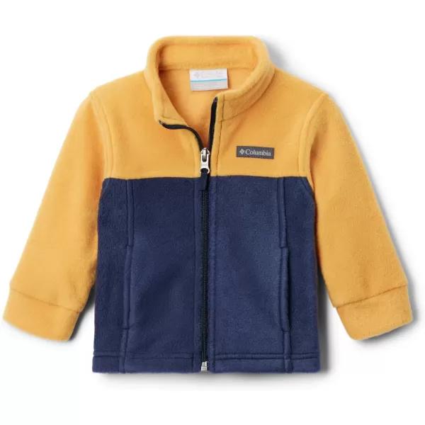 imageColumbia Boys Steens Mountain Ii FleeceRaw HoneyCollegiate Navy