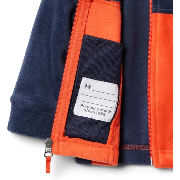 imageColumbia Boys Steens Mountain Ii FleeceRed Quartz  Collegiate Navy