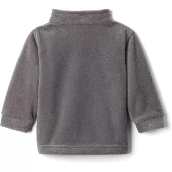 imageColumbia Boys Steens Mt Ii Classic Fit Fleece JacketCity Grey Flame Orange