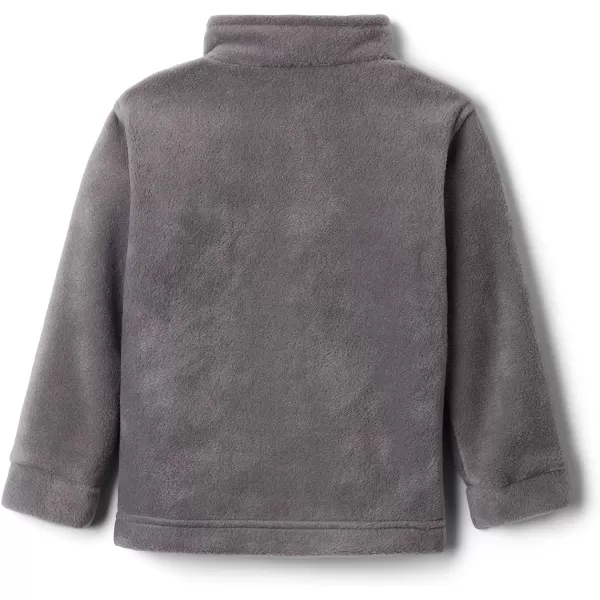 imageColumbia Boys Steens Mt Ii Classic Fit Fleece JacketCity Grey Flame Orange