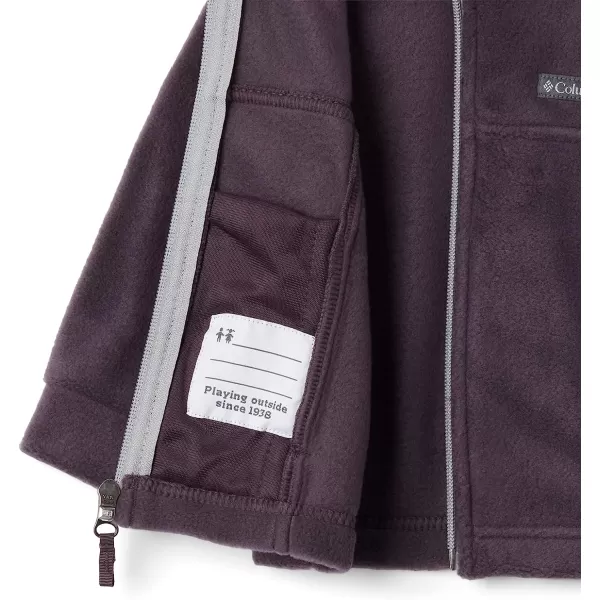 imageColumbia Boys Steens Mt Ii Classic Fit Fleece JacketDark Purple Columbia Grey