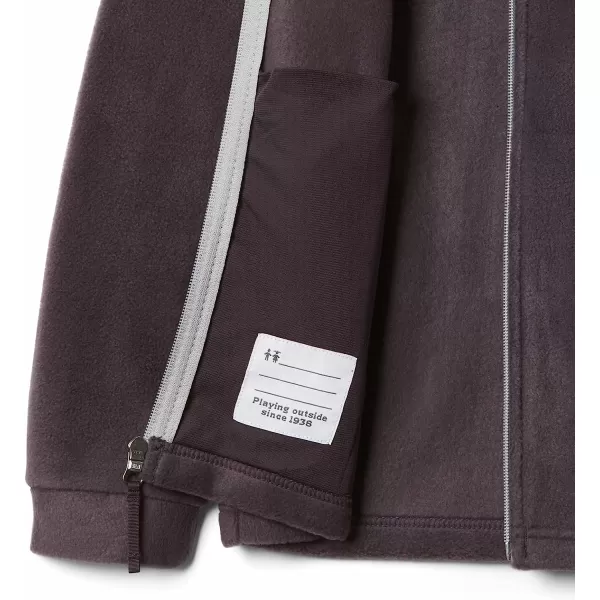 imageColumbia Boys Steens Mt Ii Classic Fit Fleece JacketDark Purple Columbia Grey