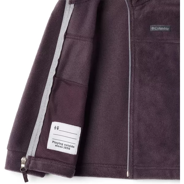 imageColumbia Boys Steens Mt Ii Classic Fit Fleece JacketDark Purple Columbia Grey