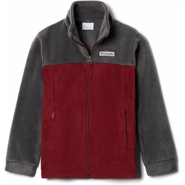 imageColumbia Boys Steens Mt Ii Classic Fit Fleece JacketRed Jasper Shark