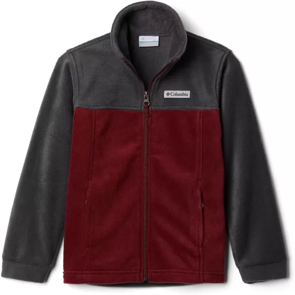 imageColumbia Boys Steens Mt Ii Classic Fit Fleece JacketRed Jasper Shark