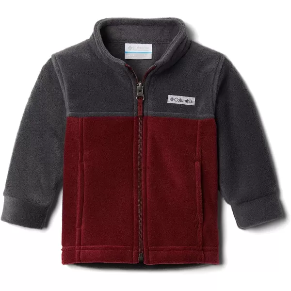 imageColumbia Boys Steens Mt Ii Classic Fit Fleece JacketRed Jasper Shark