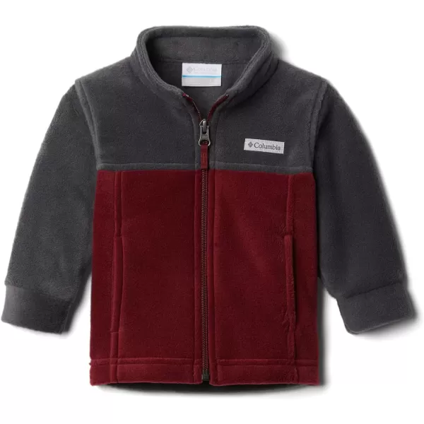 imageColumbia Boys Steens Mt Ii FleeceRed Jasper Shark