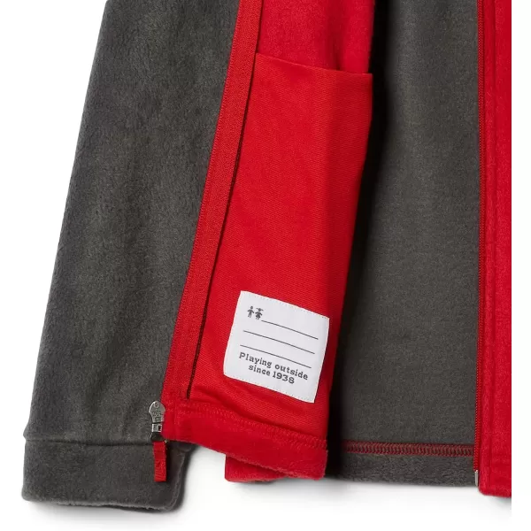 imageColumbia Boys Steens Mt Ii FleeceSharkMountain Red
