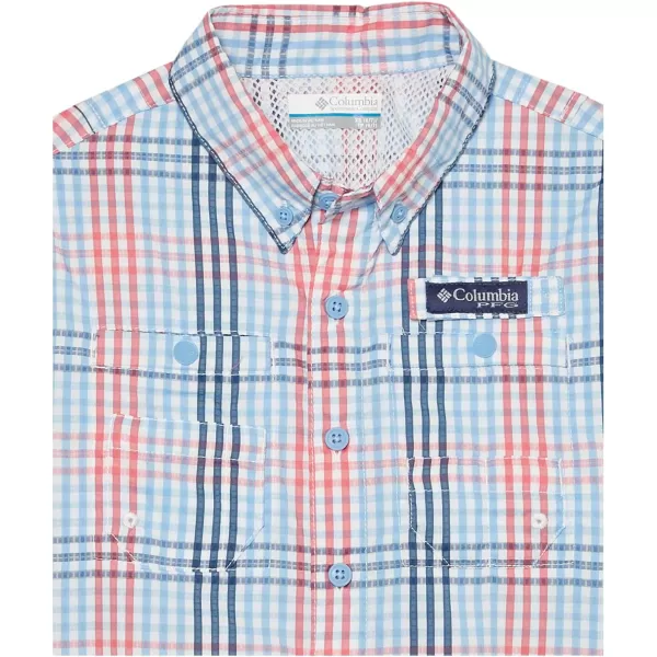 imageColumbia Boys Super Tamiami Short Sleeve ShirtAgate Blue Blanket Gingham