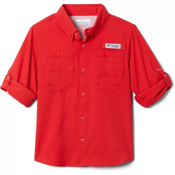 imageColumbia Boys Tamiami Long Sleeve ShirtRed Spark