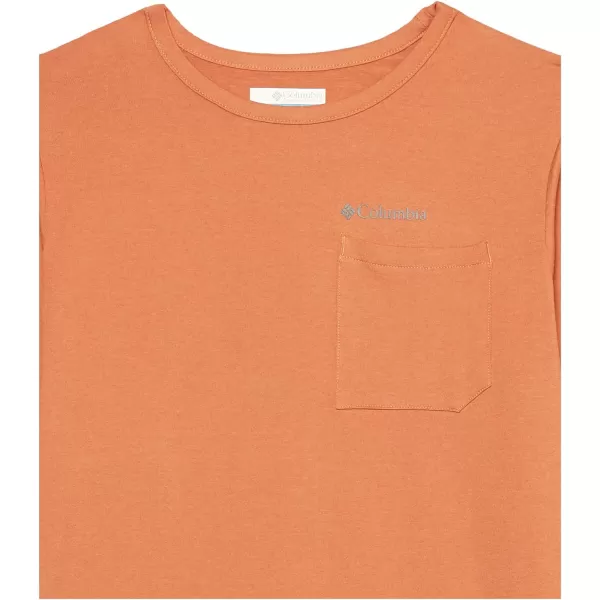 imageColumbia Boys Tech Trail Short Sleeve TeeDesert Orange Heather