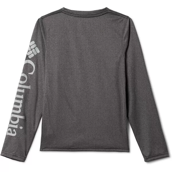 imageColumbia Boys Terminal Tackle Heather Long SleeveBlack HeatherCool Grey Logo