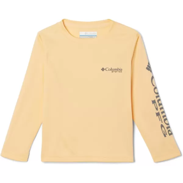 imageColumbia Boys Terminal Tackle Long Sleeve TeeCocoa ButterCity Grey Logo
