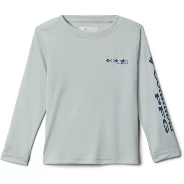 imageColumbia Boys Terminal Tackle Long Sleeve TeeCool GreenCarbon Logo