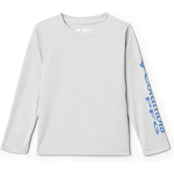 imageColumbia Boys Terminal Tackle Long Sleeve TeeCool GreyVivid Blue