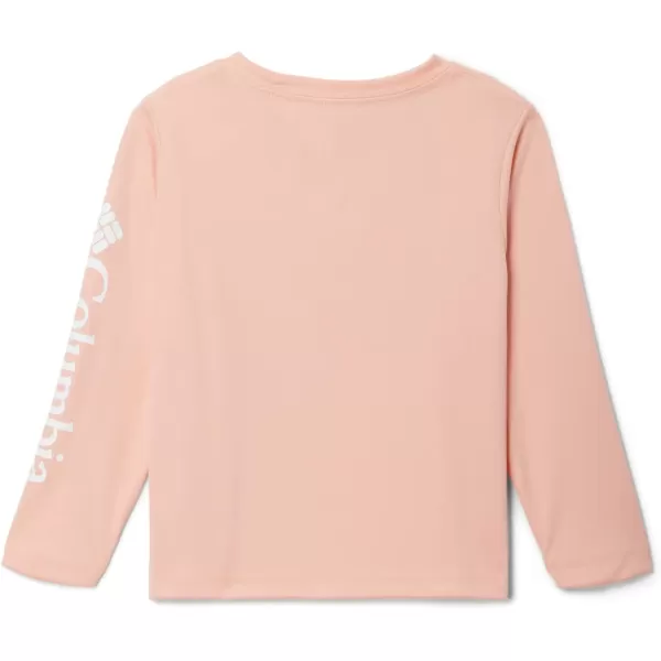 imageColumbia Boys Terminal Tackle Long Sleeve TeeLight CoralWhite Logo