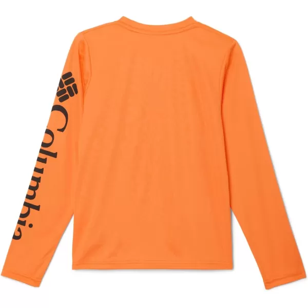 imageColumbia Boys Terminal Tackle Long Sleeve TeeOrange BlastBlack Logo