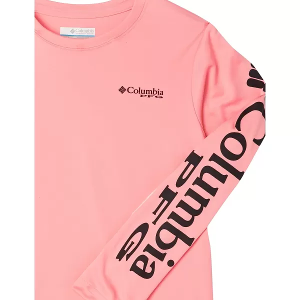 imageColumbia Boys Terminal Tackle Long Sleeve TeeSorbetBlack Logo